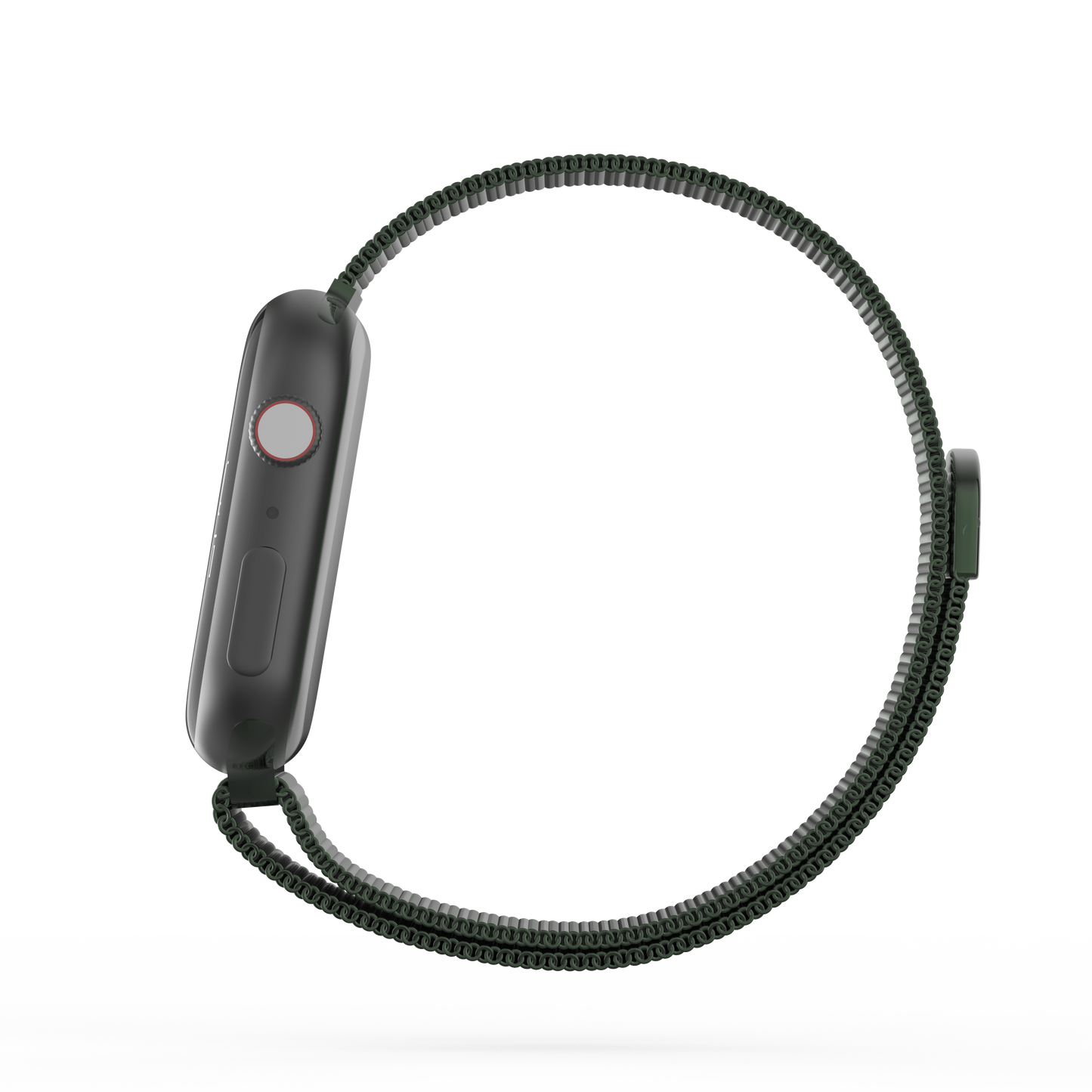 Milanese Loop Mesh Band Green - For Apple Watch