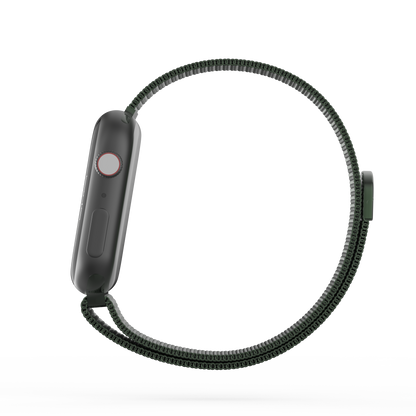 Milanese Loop Mesh Band Green - For Apple Watch