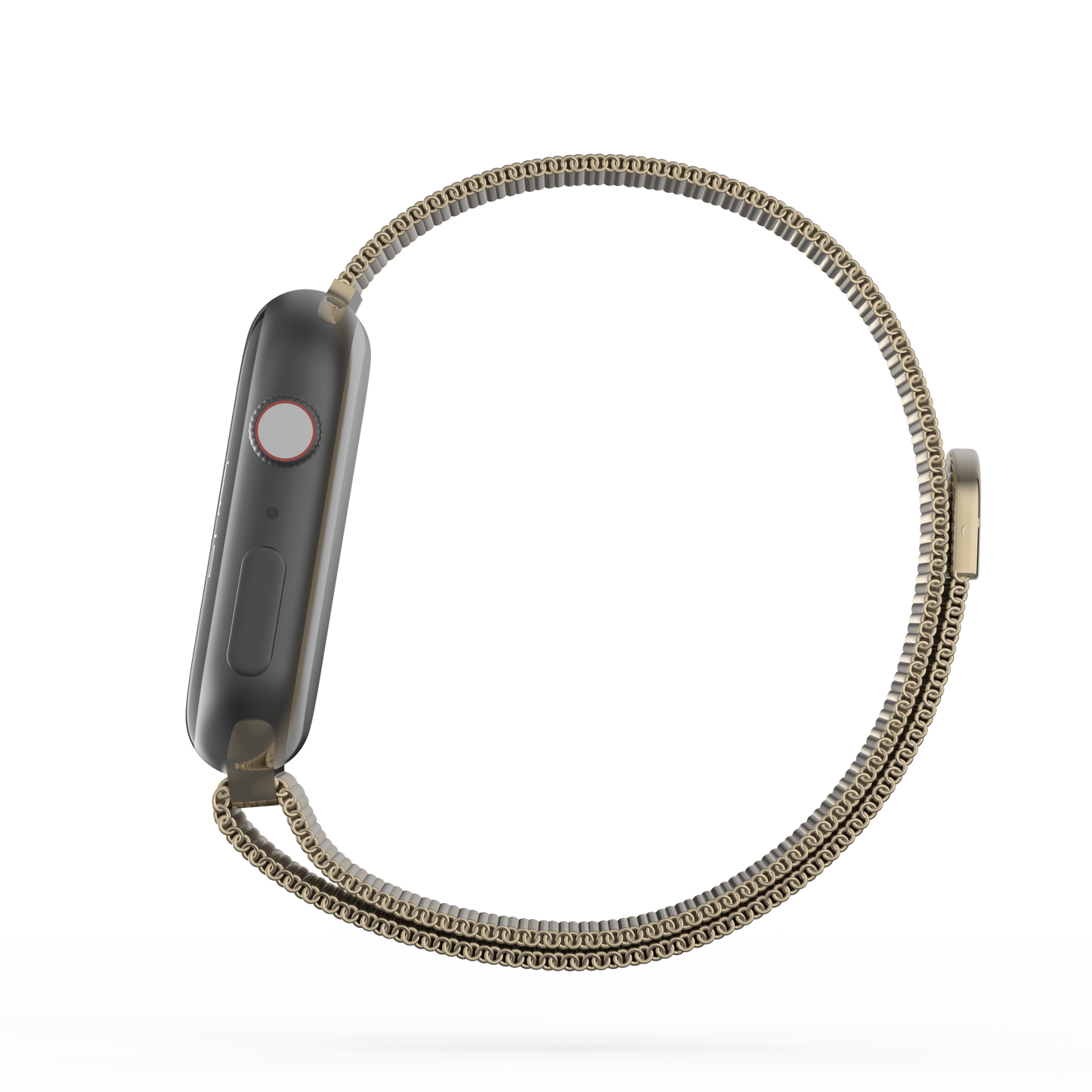 Milanese Loop Mesh Band Light Gold - For Apple Watch