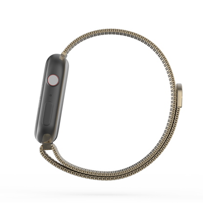 Milanese Loop Mesh Band Light Gold - For Apple Watch