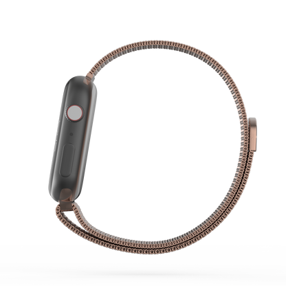 Milanese Loop Mesh Band Rose Gold - For Apple Watch