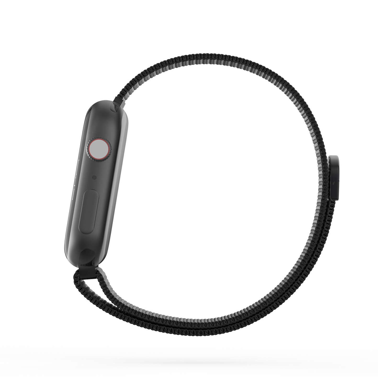 Milanese Loop Mesh Band Black - For Apple Watch