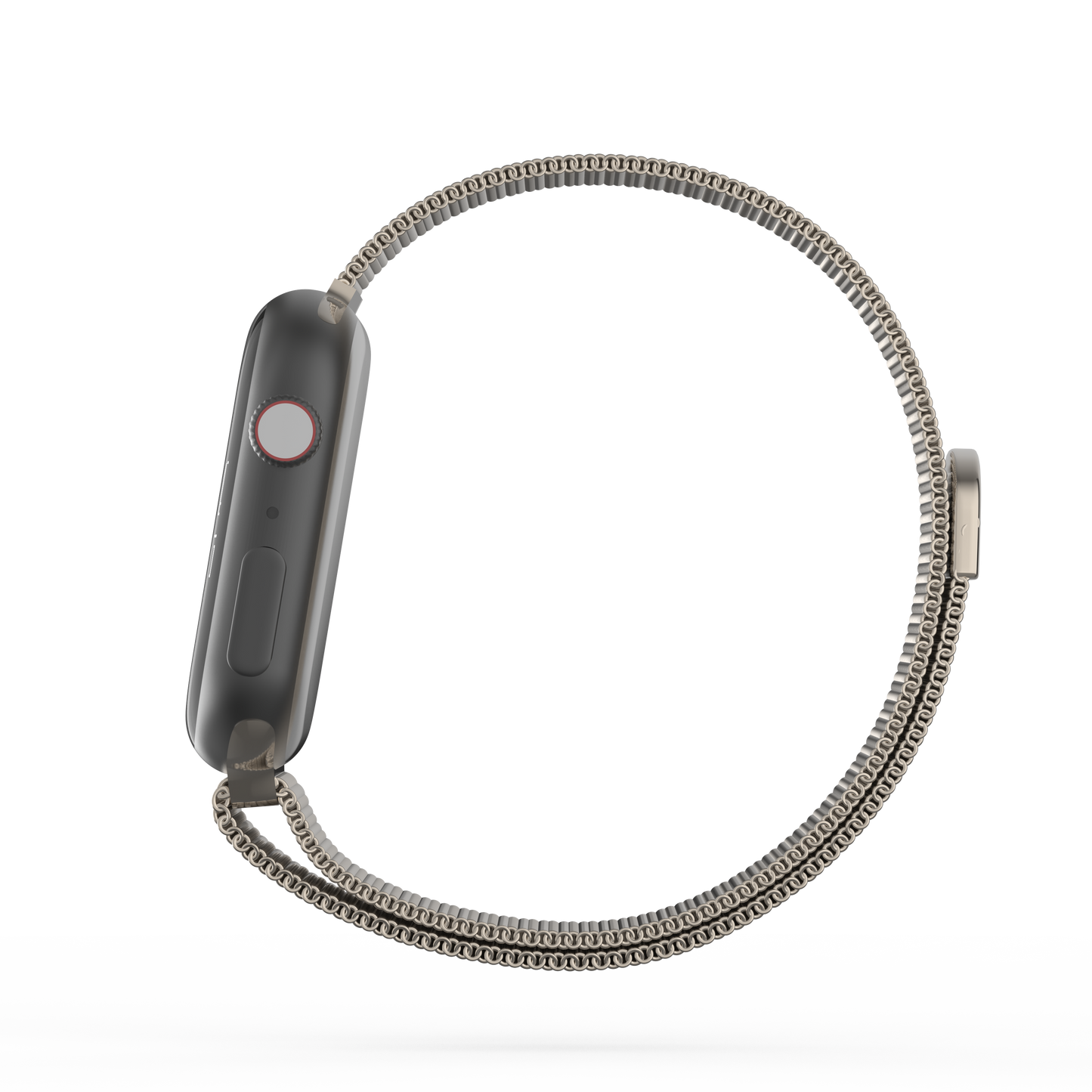 Milanese Loop Mesh Band Starlight - For Apple Watch