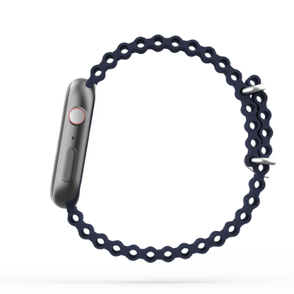 Ocean Band Navy Blue - For Apple Watch