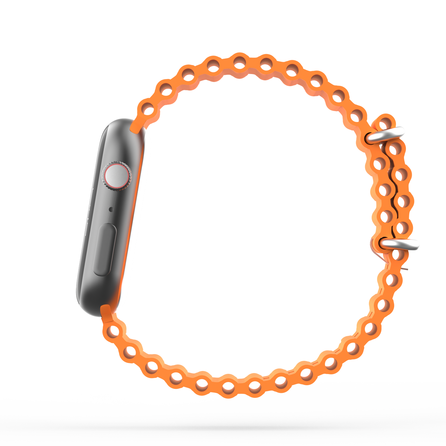 Ocean Band Orange - For Apple Watch