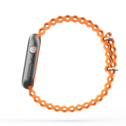 Ocean Band Orange - For Apple Watch