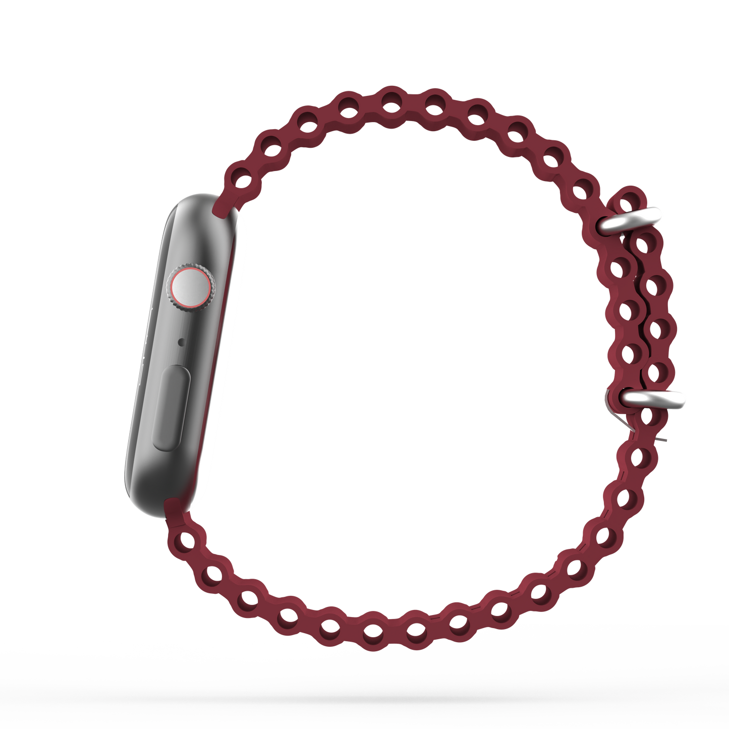 Ocean Band Dark Red - For Apple Watch