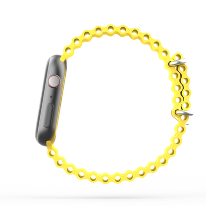 Ocean Band Yellow - For Apple Watch