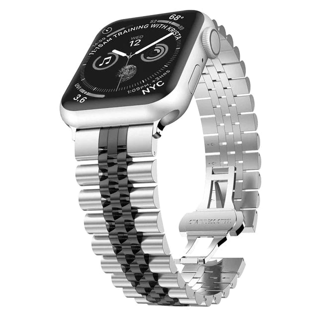 Sovereign Stainless Steel Apple Watch Band - Spyder Straps