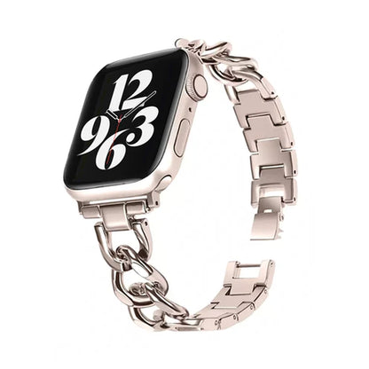 Elegance Chain Stainless Steel Apple Watch Band - Spyder Straps