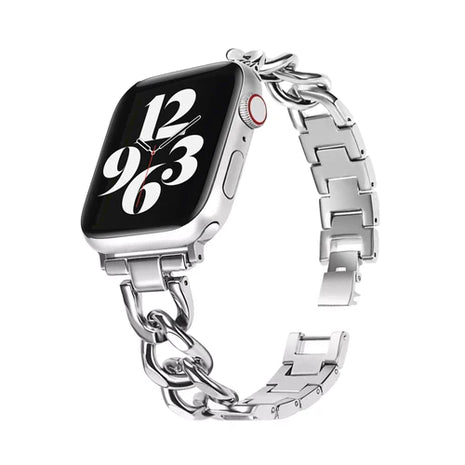 Elegance Chain Stainless Steel Apple Watch Band - Spyder Straps