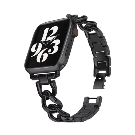 Elegance Chain Stainless Steel Apple Watch Band - Spyder Straps