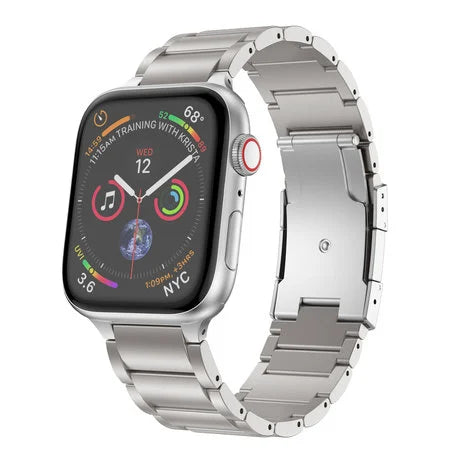 Prestige Titanium Apple Watch Band - Spyder Straps