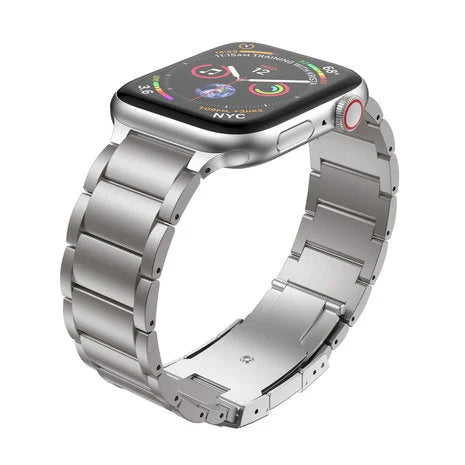 Prestige Titanium Apple Watch Band - Spyder Straps